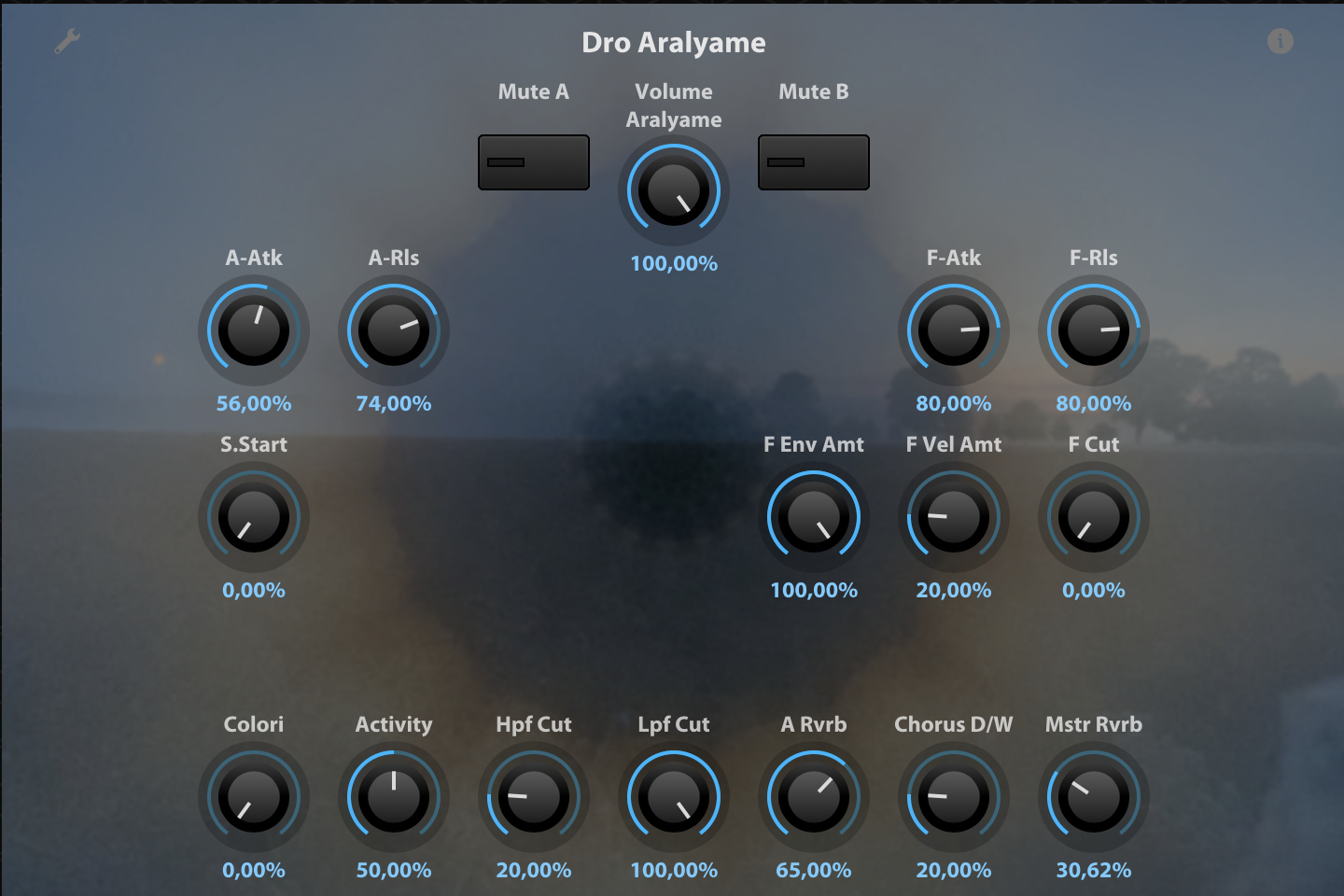 Drone Emanation gui